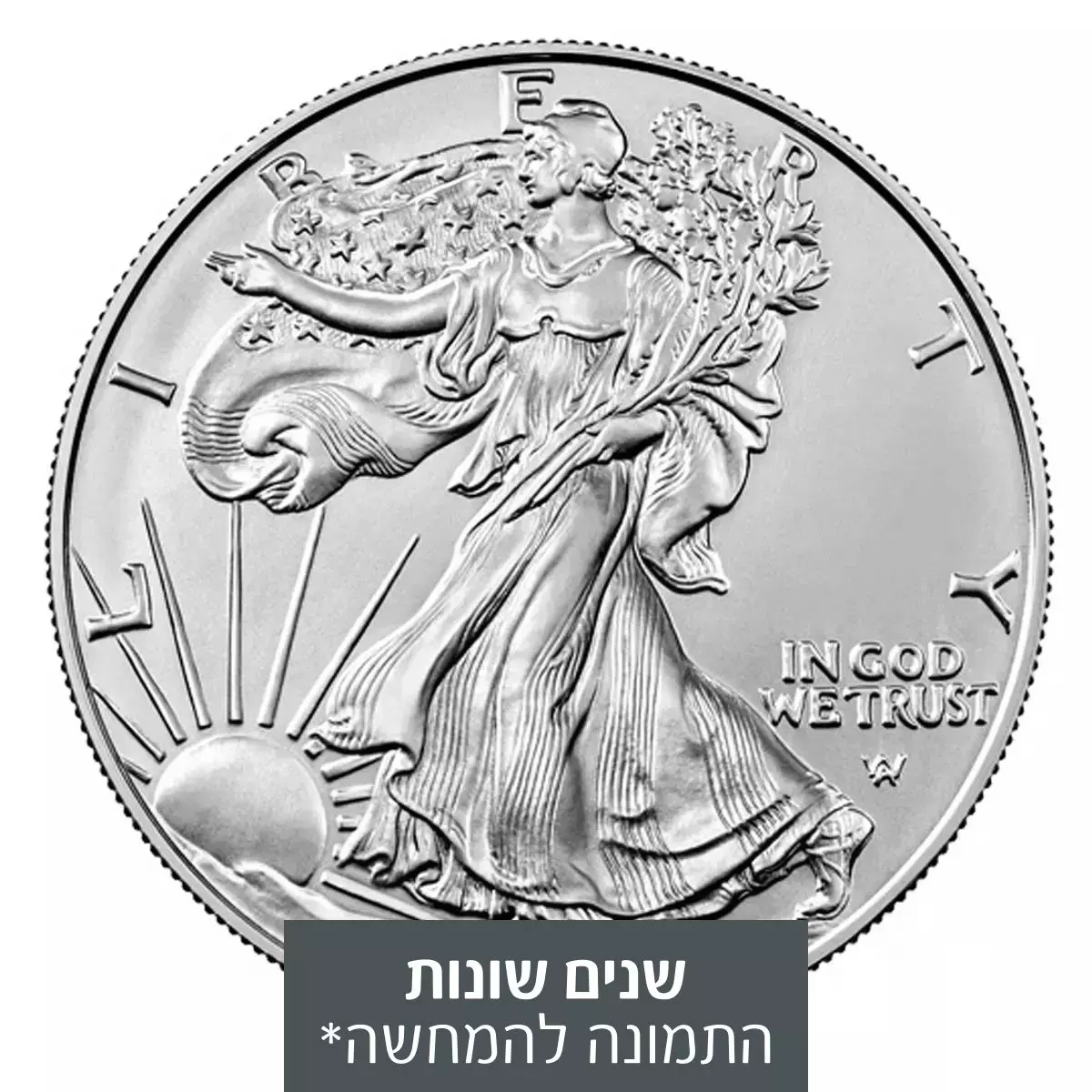 1 אונקיה מטבע כסף - אמריקן איגל