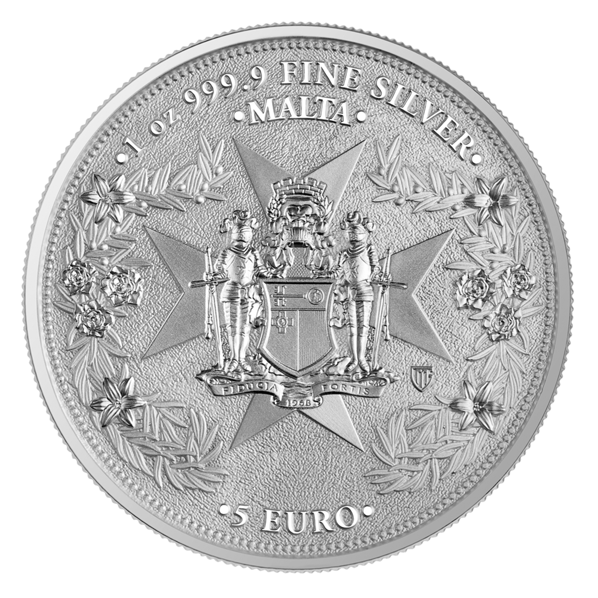1 אונקיה מטבע כסף - נשר הזהב של מלטה 