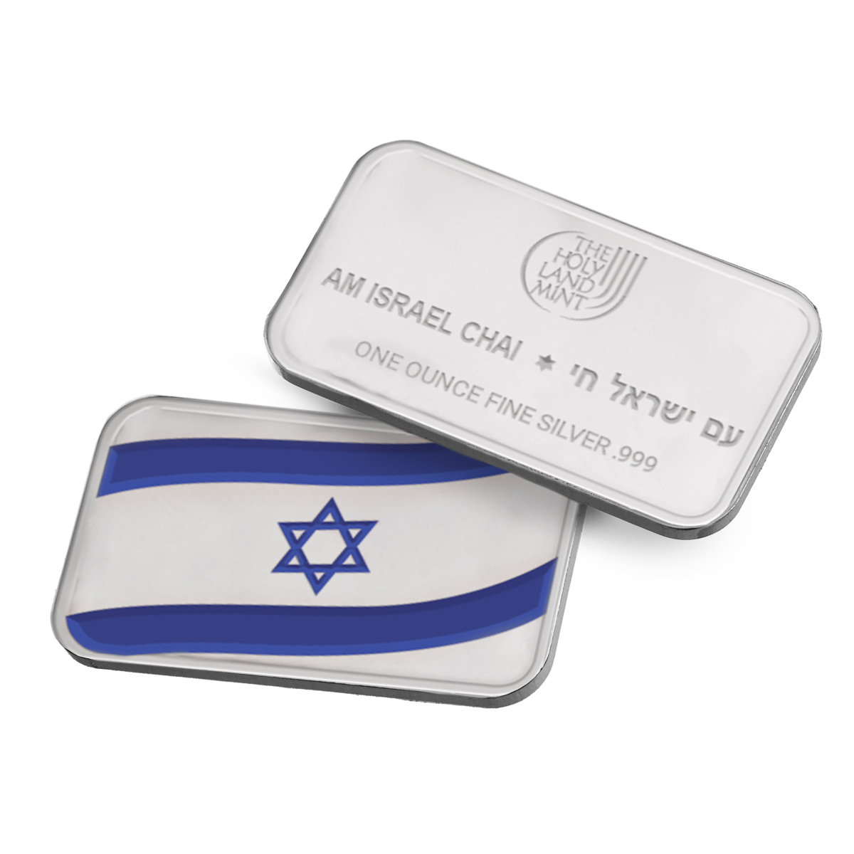 עם ישראל חי - מטיל כסף בצבע 1 אונקיה במהדורה מוגבלת