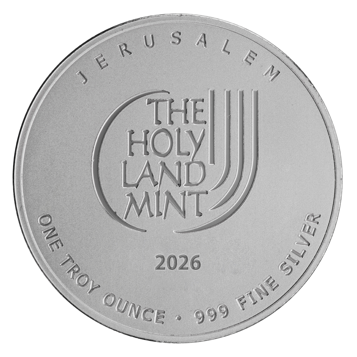 1 אונקיה בוליון כסף - יונת השלום 2026