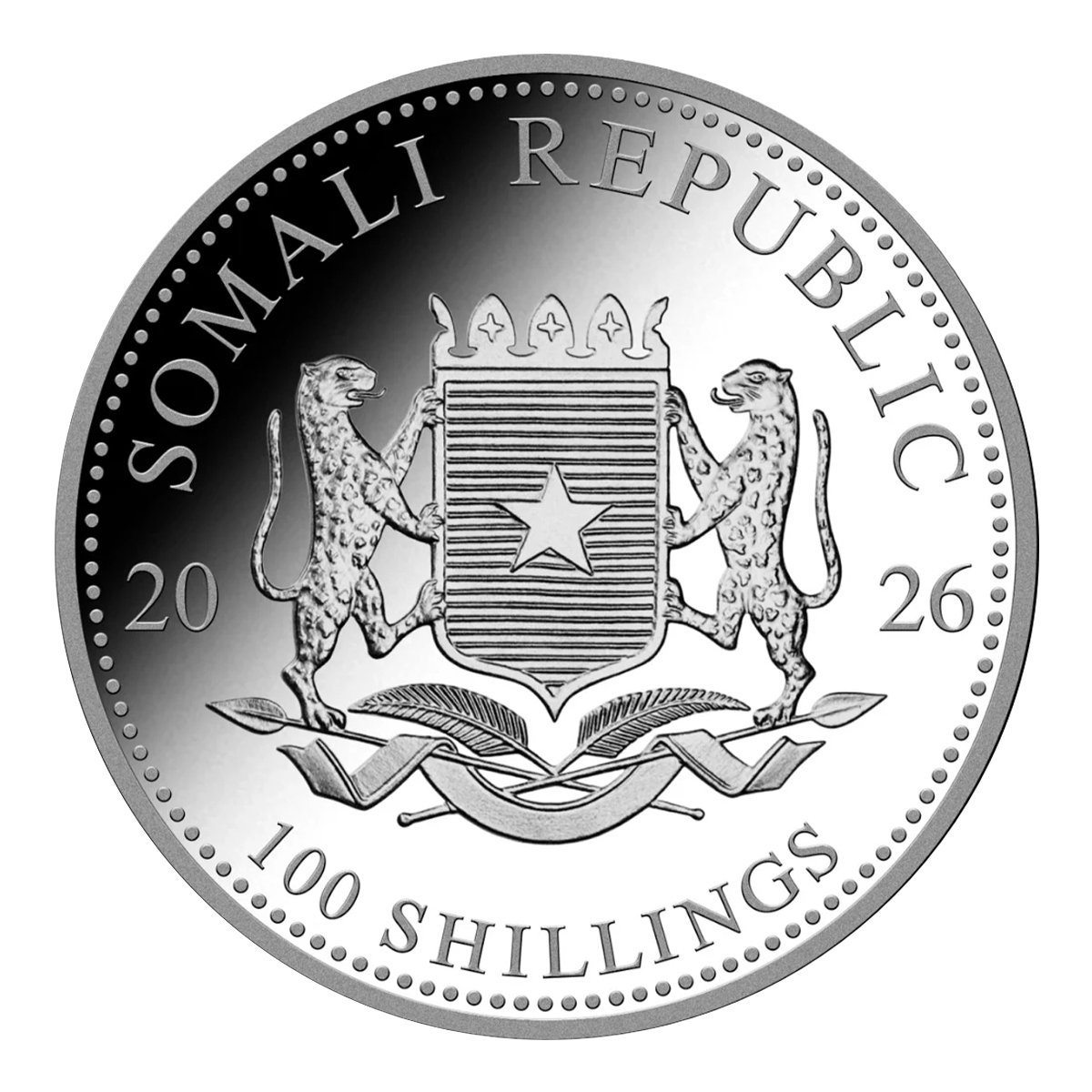 1 אונקיה מטבע כסף - פיל 2026