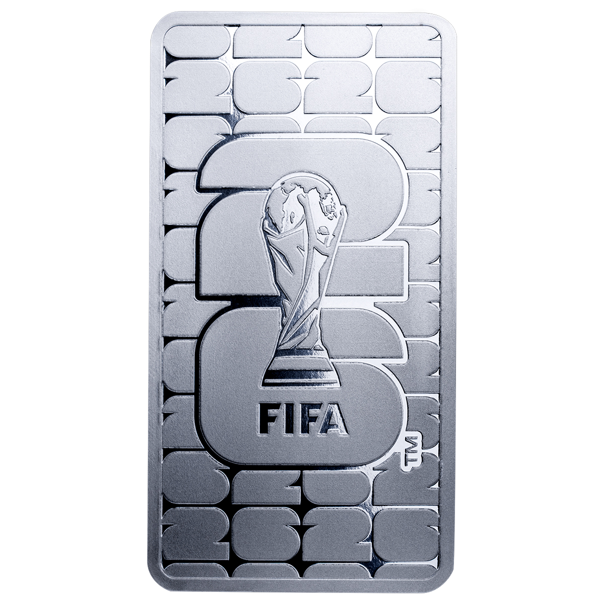 מטיל כסף טהור 100 גרם - מונדיאל 2026 FIFA