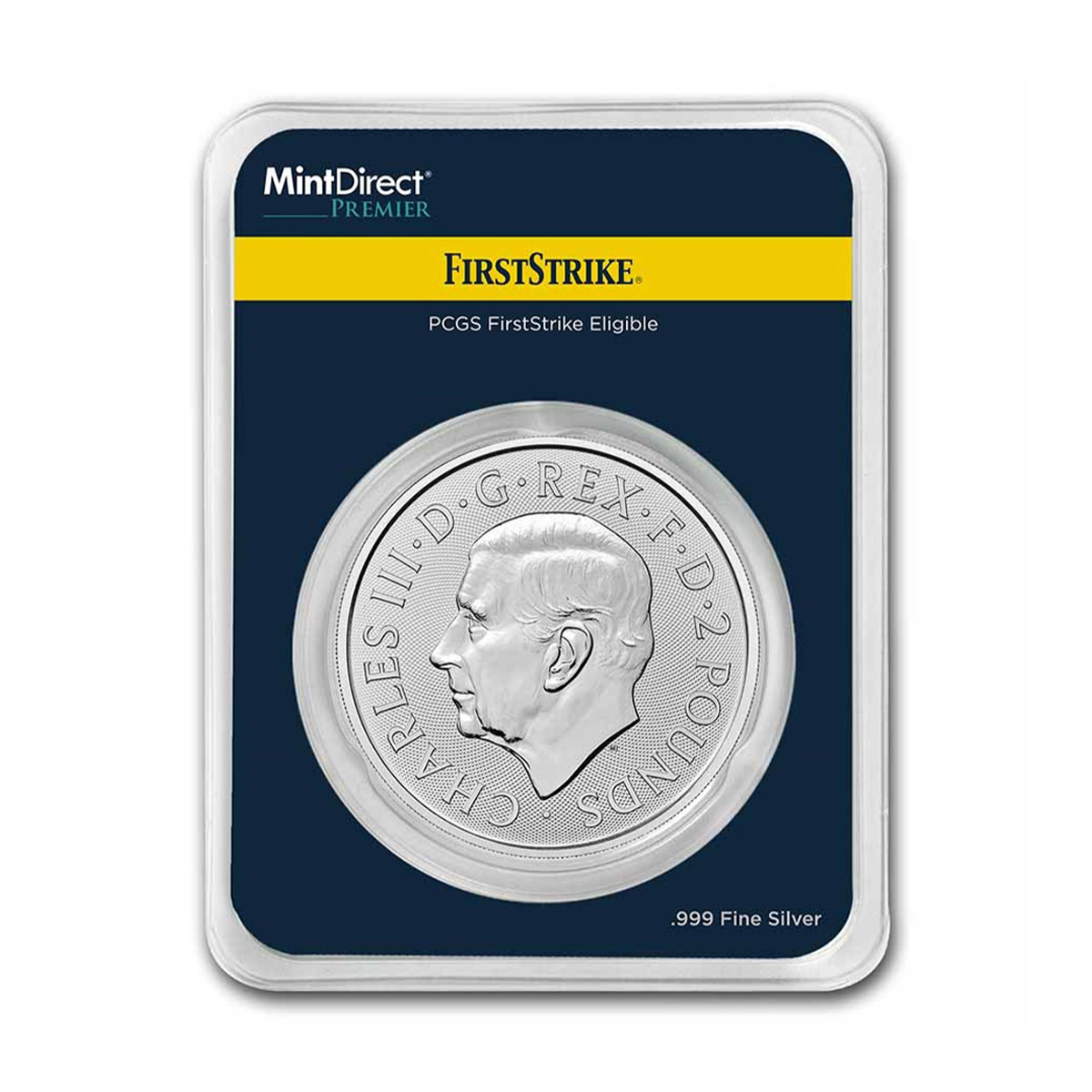 1 אונקיה מטבע כסף - בריטניה 2024 PCGS First Strike