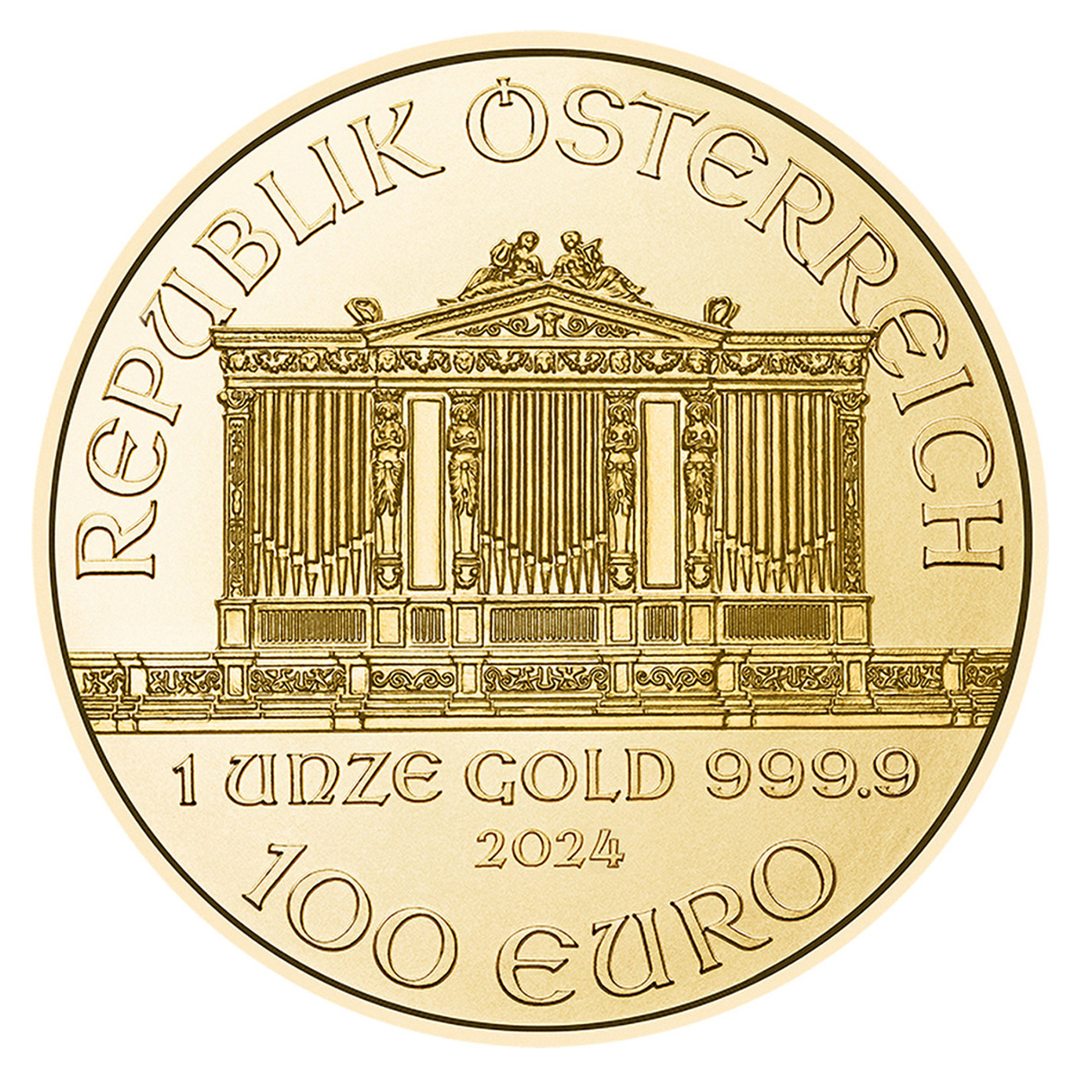 1 אונקיה מטבע זהב - הפילהרמונית 2024