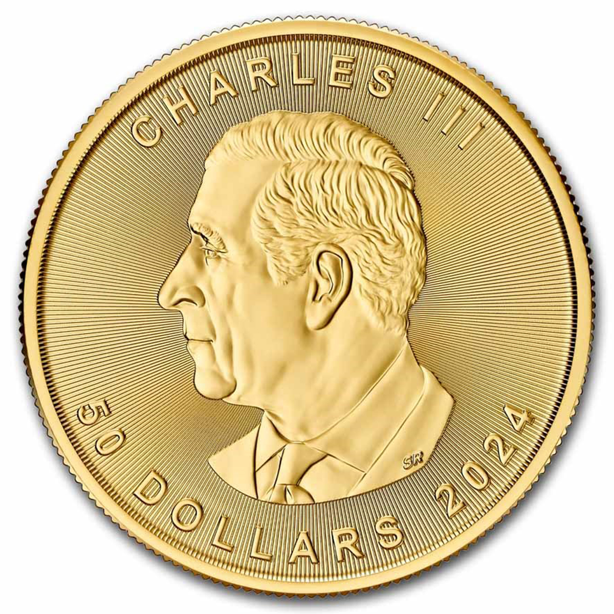 1 אונקיה מטבע זהב - עלה מייפל 2024