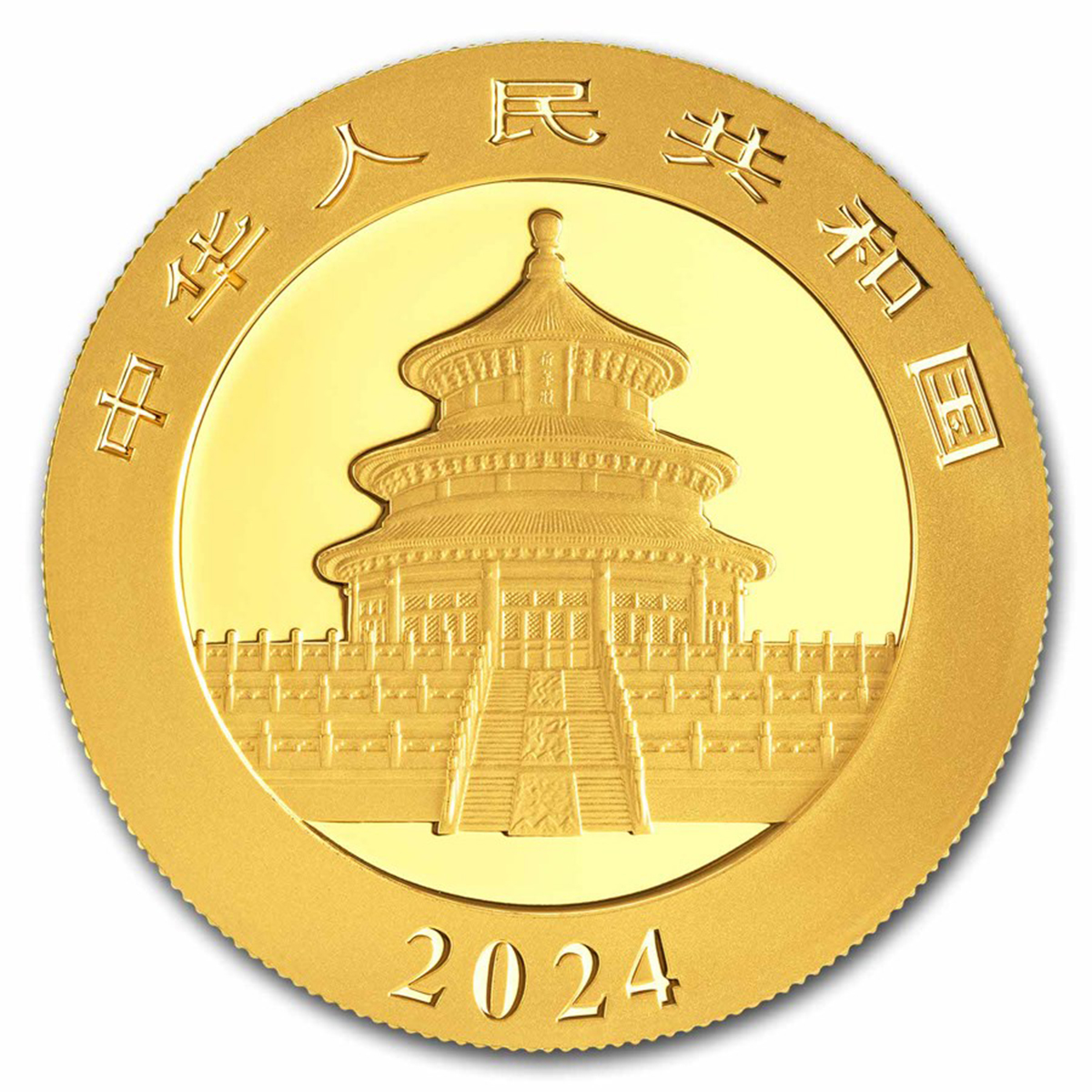 30 גרם מטבע זהב - פנדה 2024