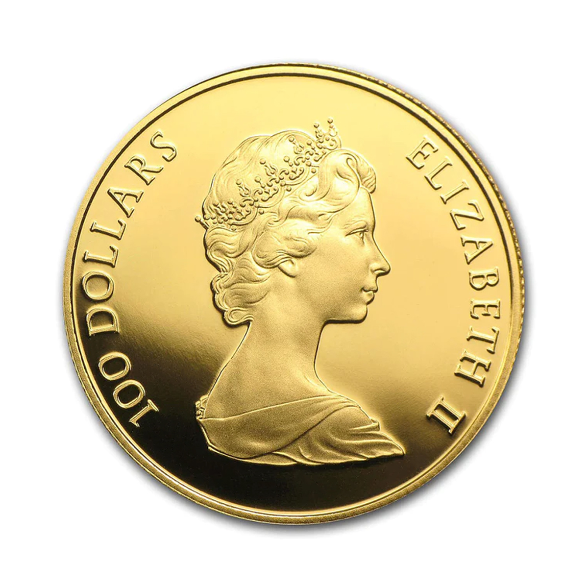 1/2 אונקיה מטבע זהב - החוקה הקנדית 1982