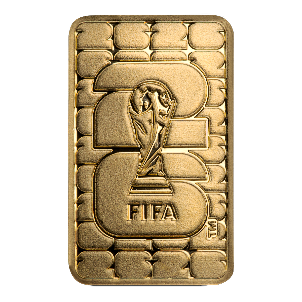 מטיל זהב טהור 1 גרם - מונדיאל 2026 FIFA