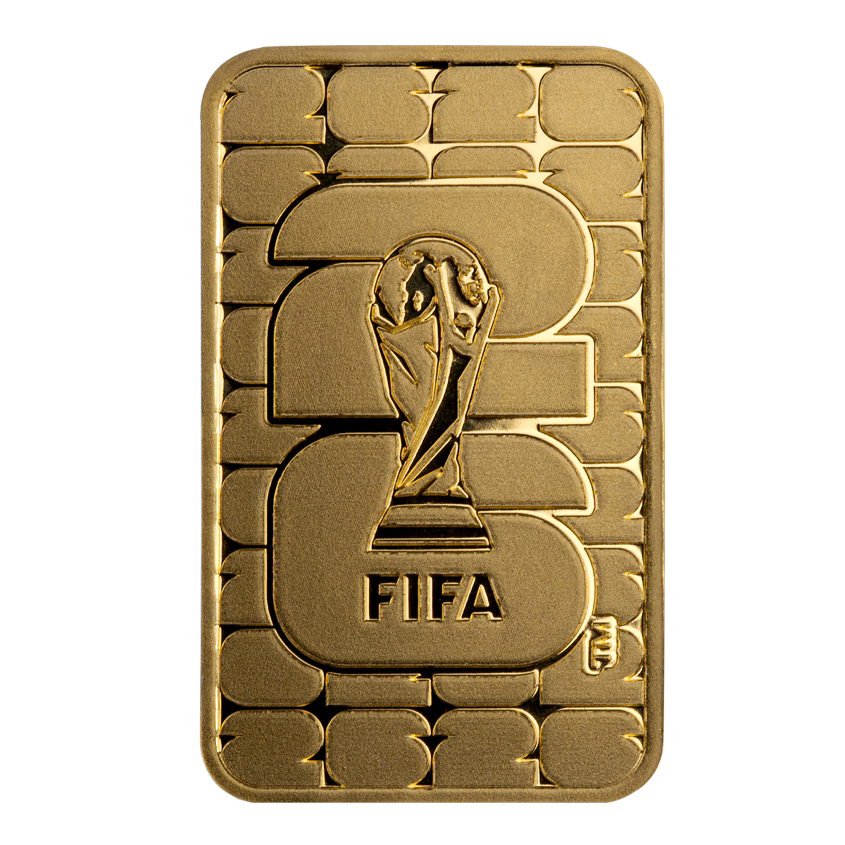 מטיל זהב טהור 5 גרם - מונדיאל 2026 FIFA