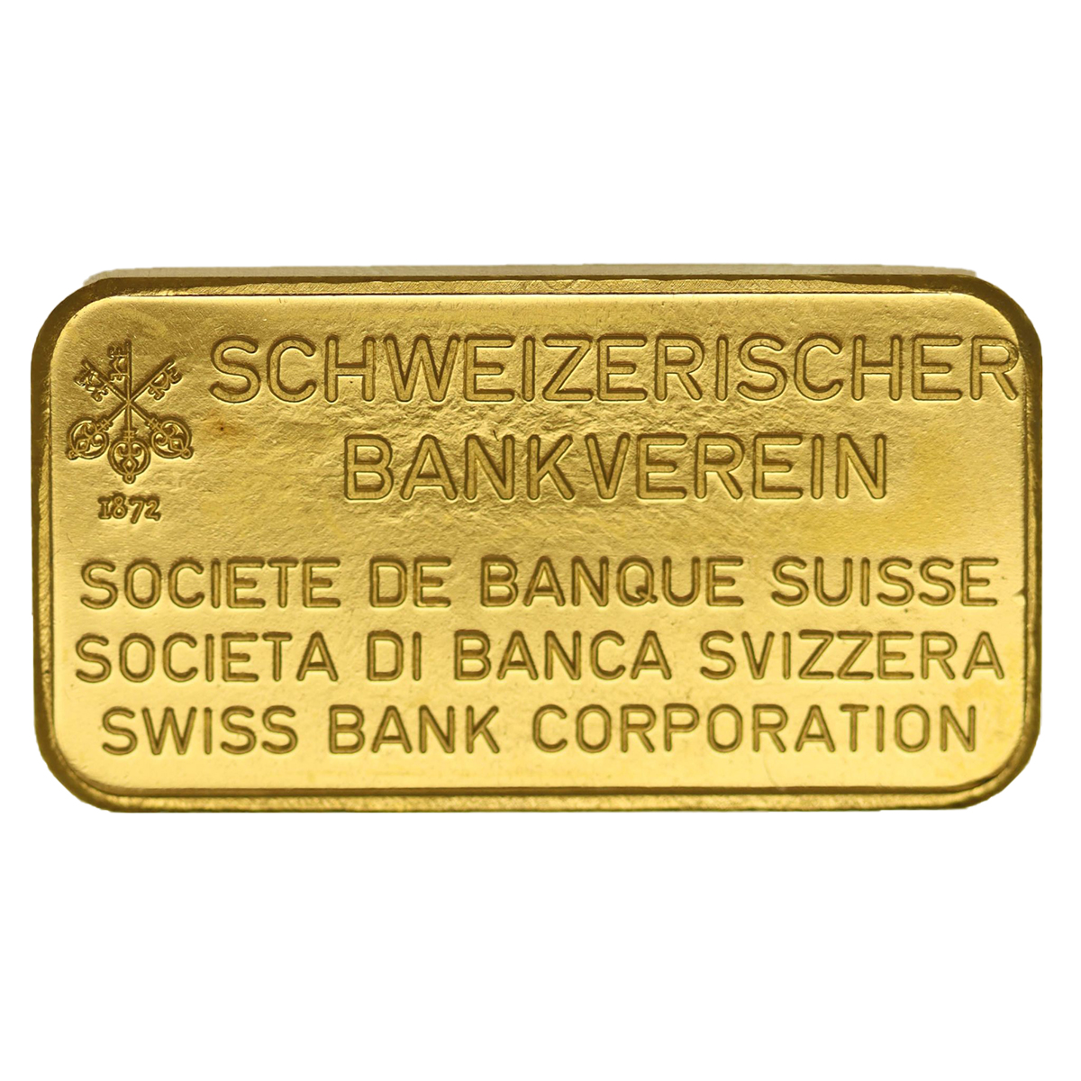Schweizerischer Bankverein מטיל זהב טהור 20 גרם