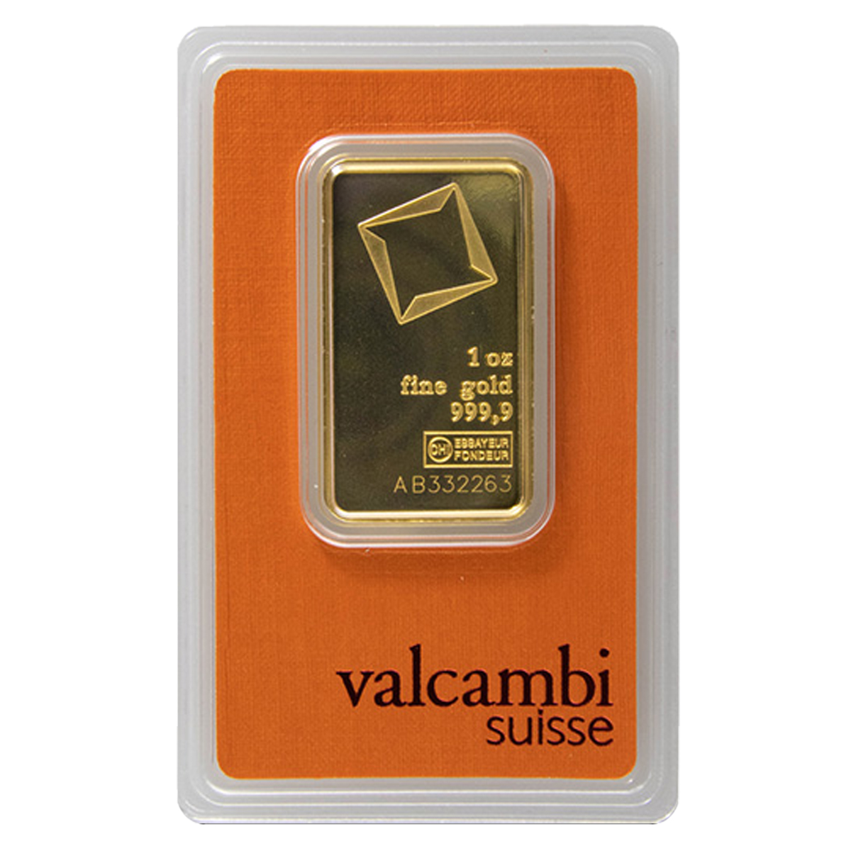 1 אונקיה מטיל זהב - VALCAMBI