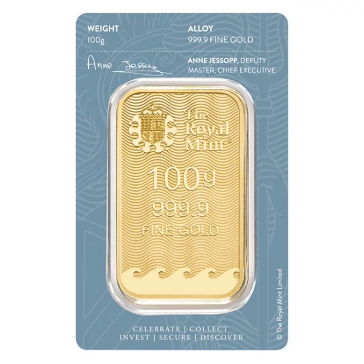 100 גרם מטיל זהב - בריטניה