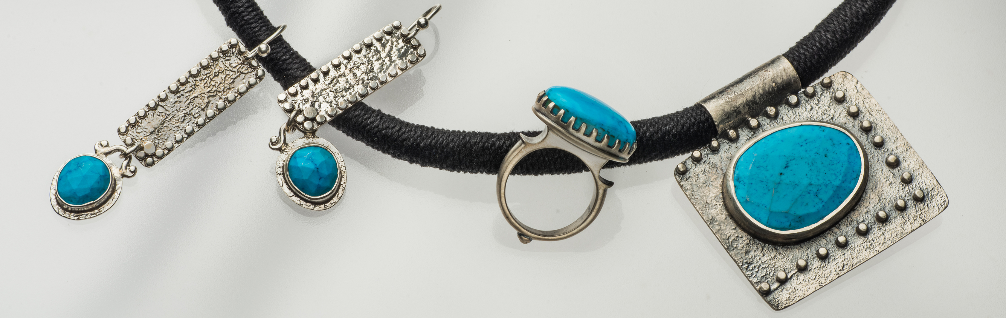 Turquoise Jewelry, Turquoise, Turquoise Gemstone, Silver jewelry, impressive silver jewelry, silver and gems, large silver necklace, silver necklace with presence, gemstones jewelry, turquoise, long stud earring, Drop Earrings, hammered silver, special si